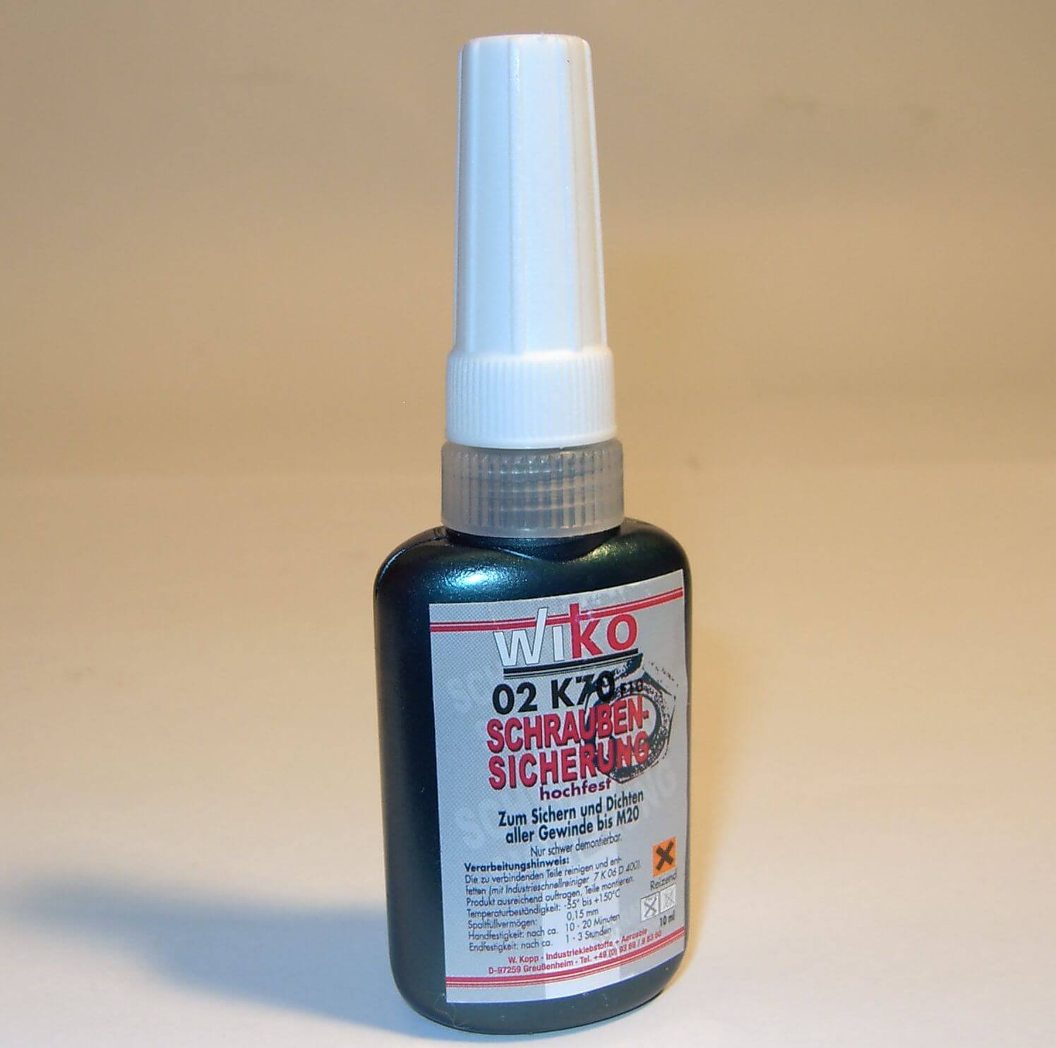 1x Schraubensicherung, hochfest, 10ml WIKO