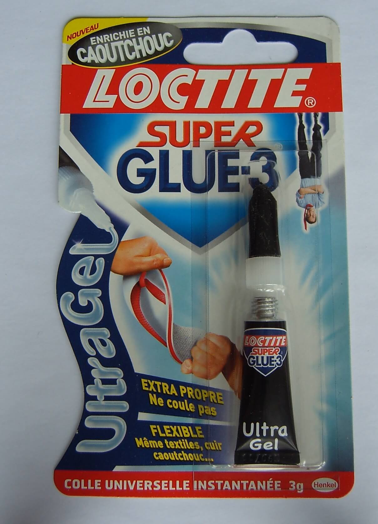 1x Loctite Super Glue 3 Sekundenkleber,  gelförmig, Inhalt