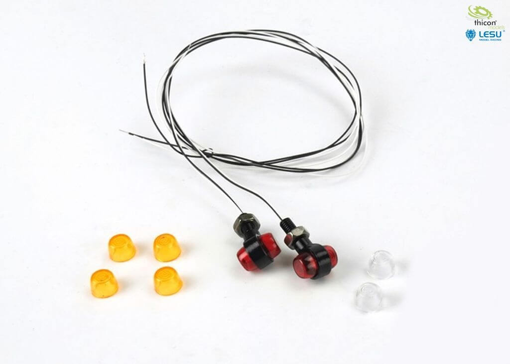 Begrenzungsleuchten seitlich mit LED 2 Stück, 1:14          