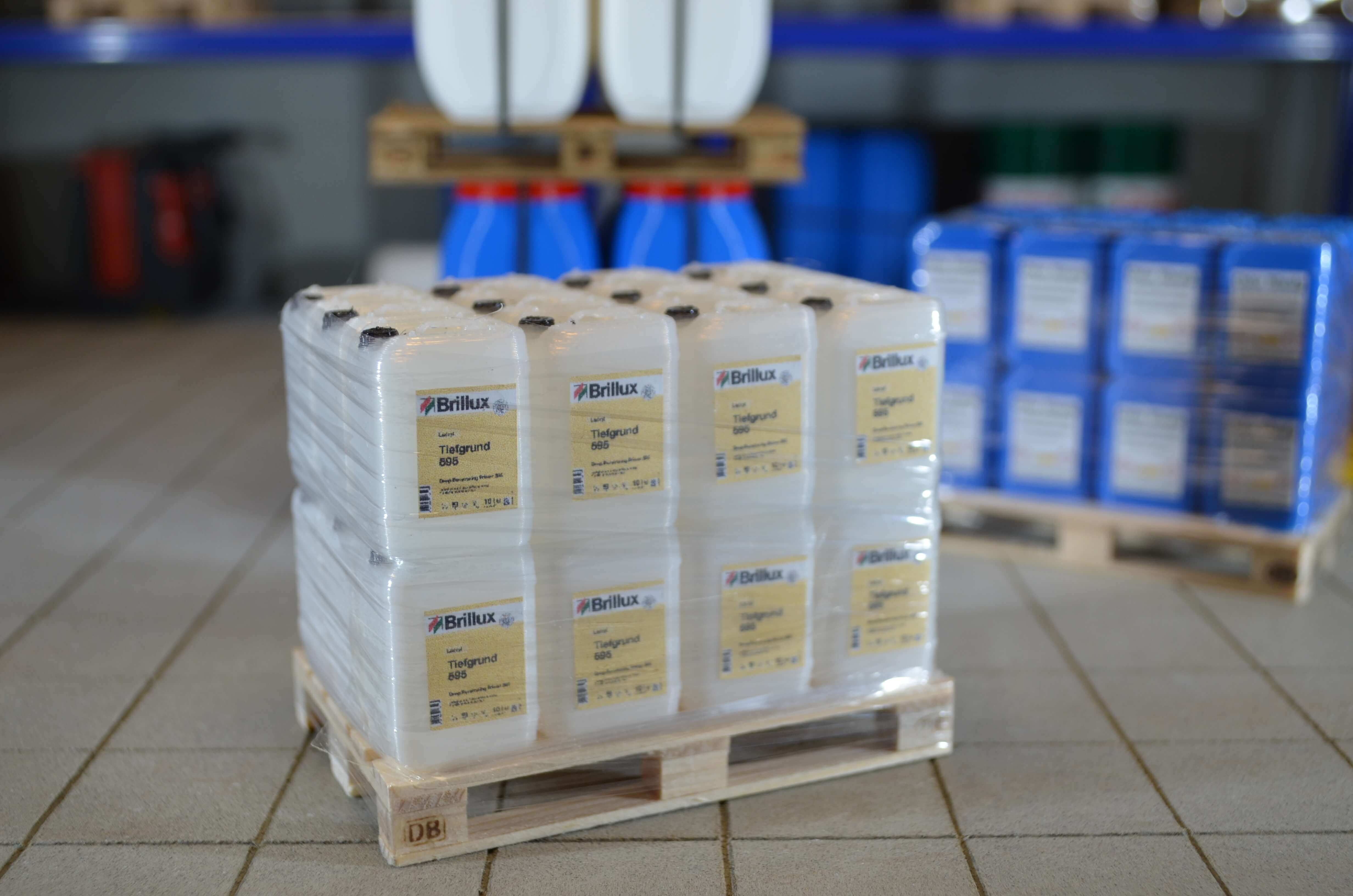 Brillux Tiefgrund (20l) auf Euro-Palette                    