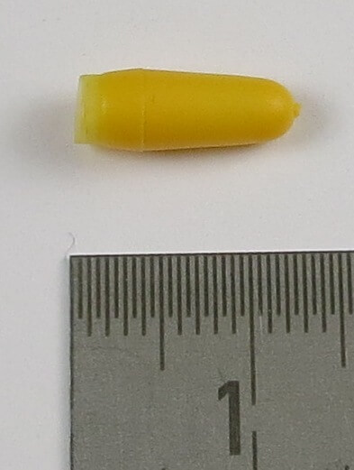 1 Kunststoffkappe für Mini-Kippschalter. GELB.Passend zu    
