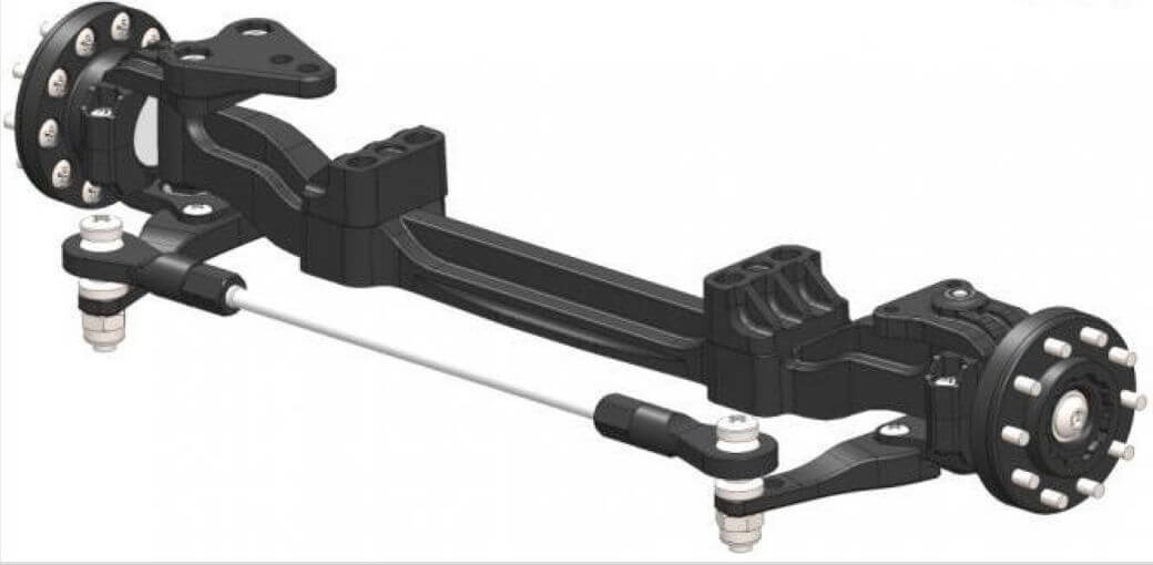 Vorderachse nicht angetrieben -ScaleDRIVE-                  