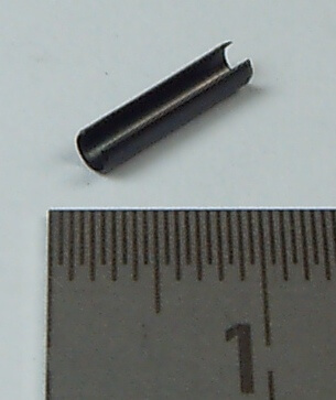 Spannstifte, Federstahl 2x6mm. 25 Stück                     