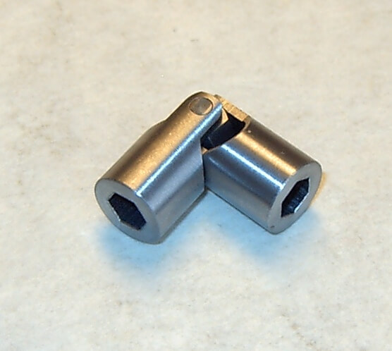 Kardangelenk 10mm Durchmesser, 15/15mm   Gesamtlänge        