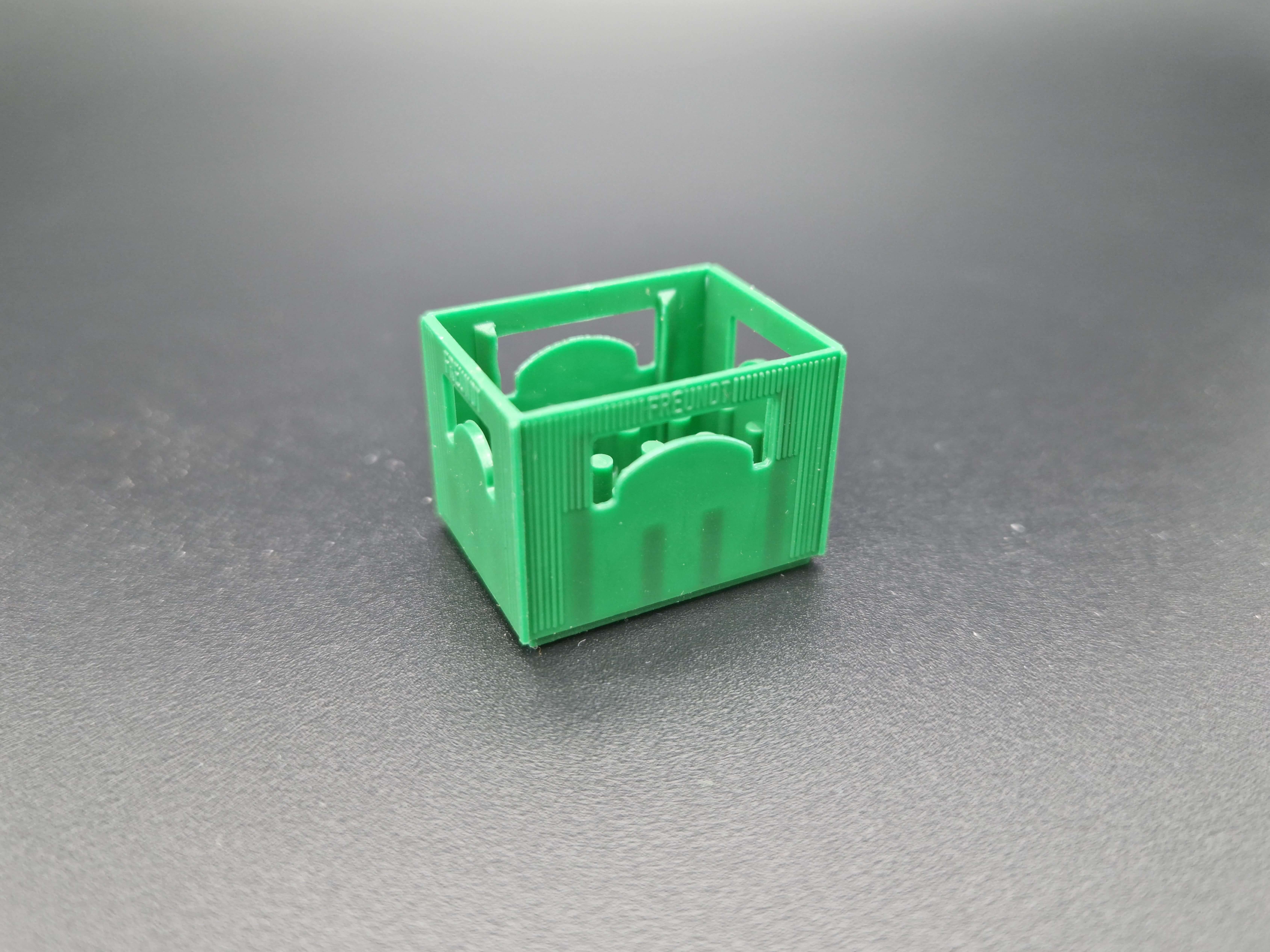 Bierkiste / Getränkekiste ohne Aufdruck Laub Grün