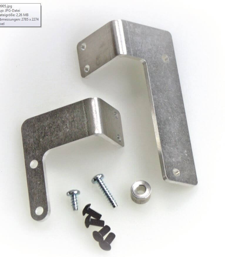 ALU-Tank-Halterungs-Set für europäische 2/3-Achs-Zugmaschi  