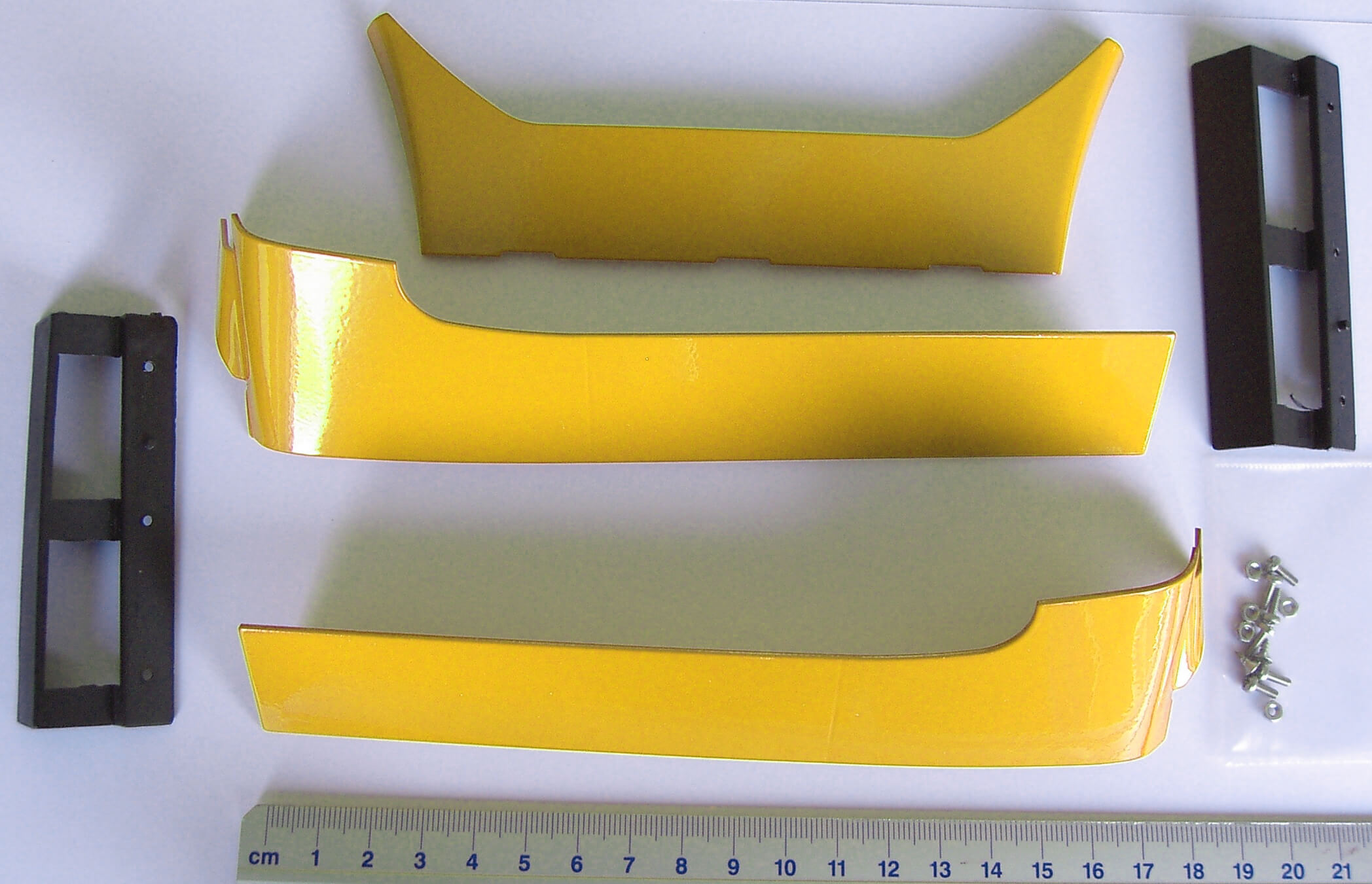 SCANIA Dachsp.+Windleitb.TOPLINE, gelb.  (828)