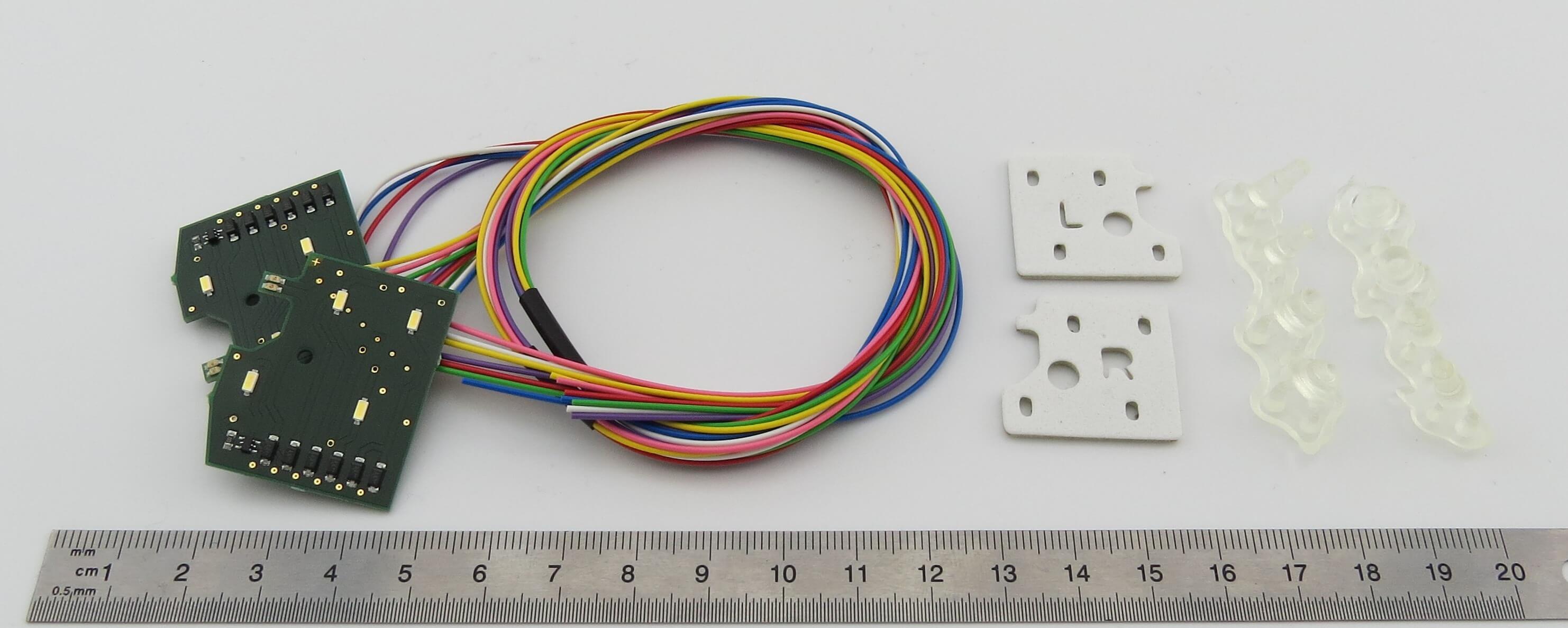 SERVONAUT Scania Scheinwerfer-Platinen (1 Paar) 7,2-12 V    