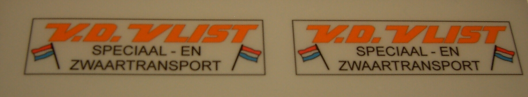 Gedrucktes Foliendecal auf Backlit-Folie Glänzende Seite