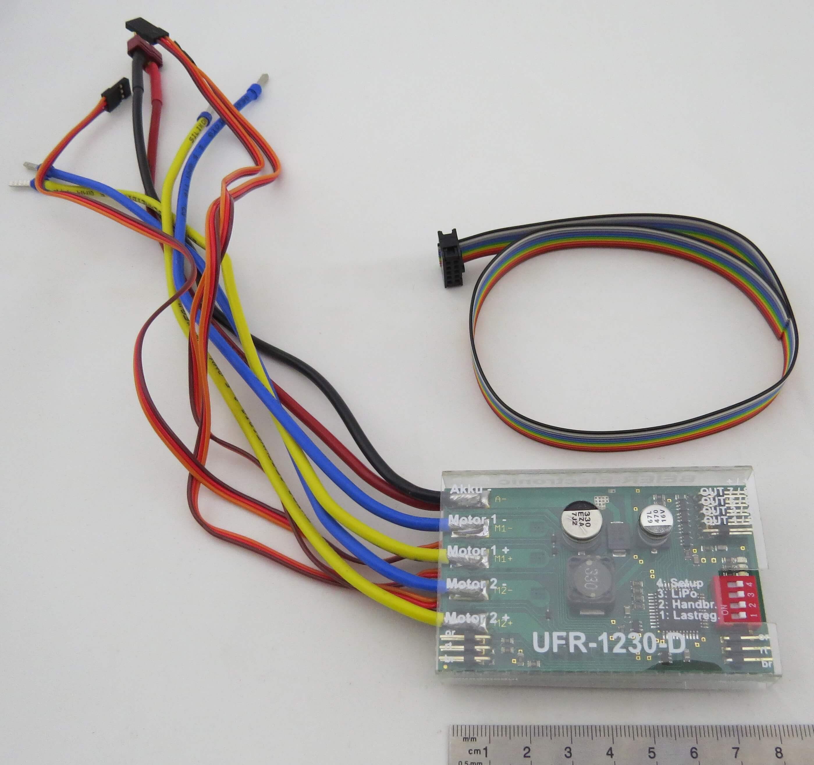 1x UFR-1230-D Doppel-Fahrtregler von BEIER. Speziell für Ket