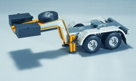 Gooseneck-Dolly (Bausatz unlackiert) Wedico-Maßstab. (270)