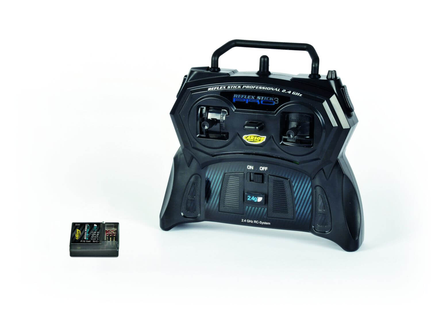 CARSON Reflex Stick Pro 3 2.4 GHz 2 Kanal Fernsteuerung
