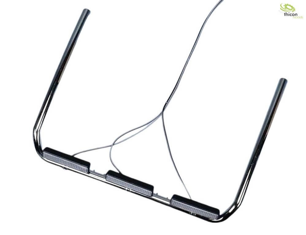 Dach-Lampenbügel mit 3x Scheinwerfer LED Rechteck-Lang      