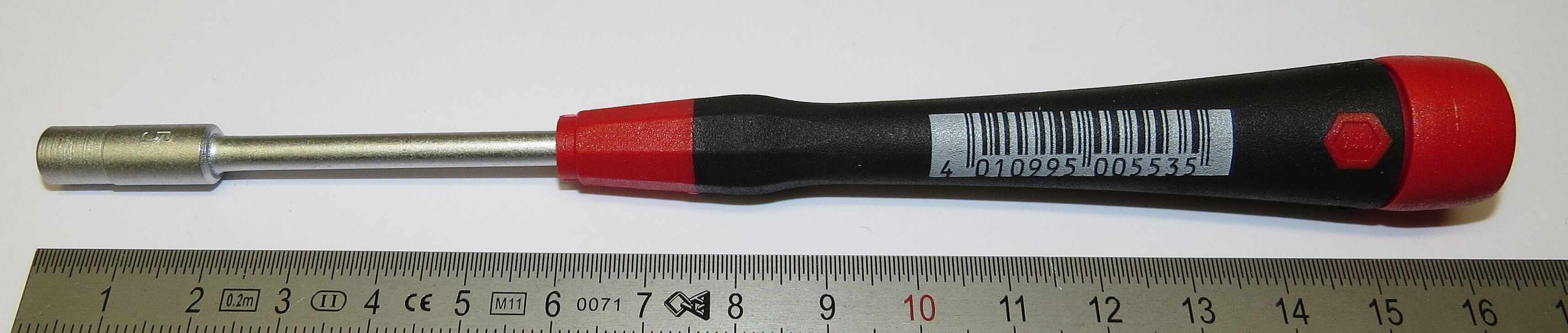 1 Sechskant-Steckschlüssel 5,0mmx60mm WIHA PicoFinish (1