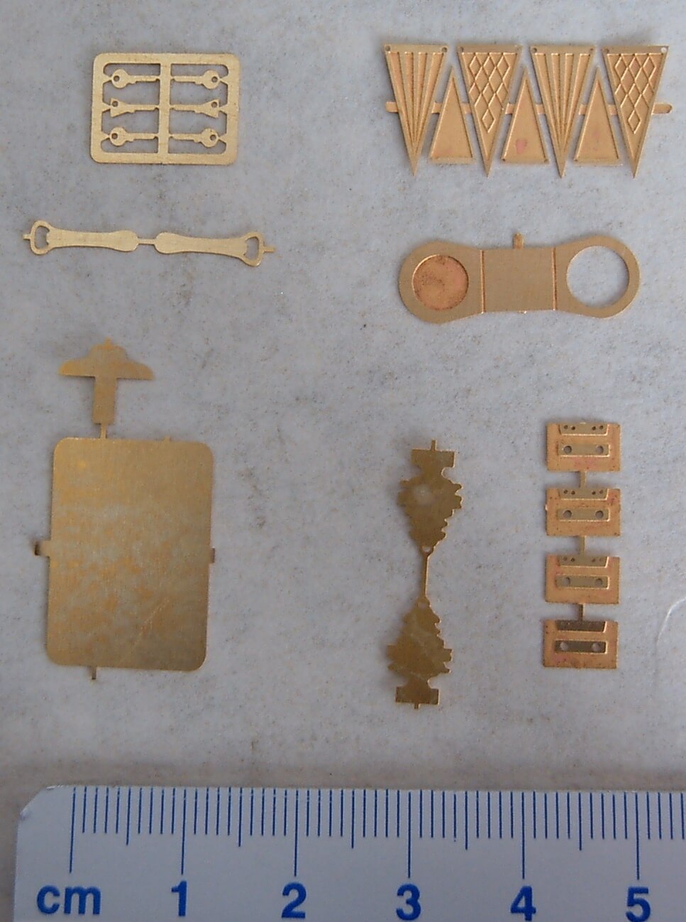 Kabineninterieur, geätzt, für Maßstab 1:16 bis 1:13,6       