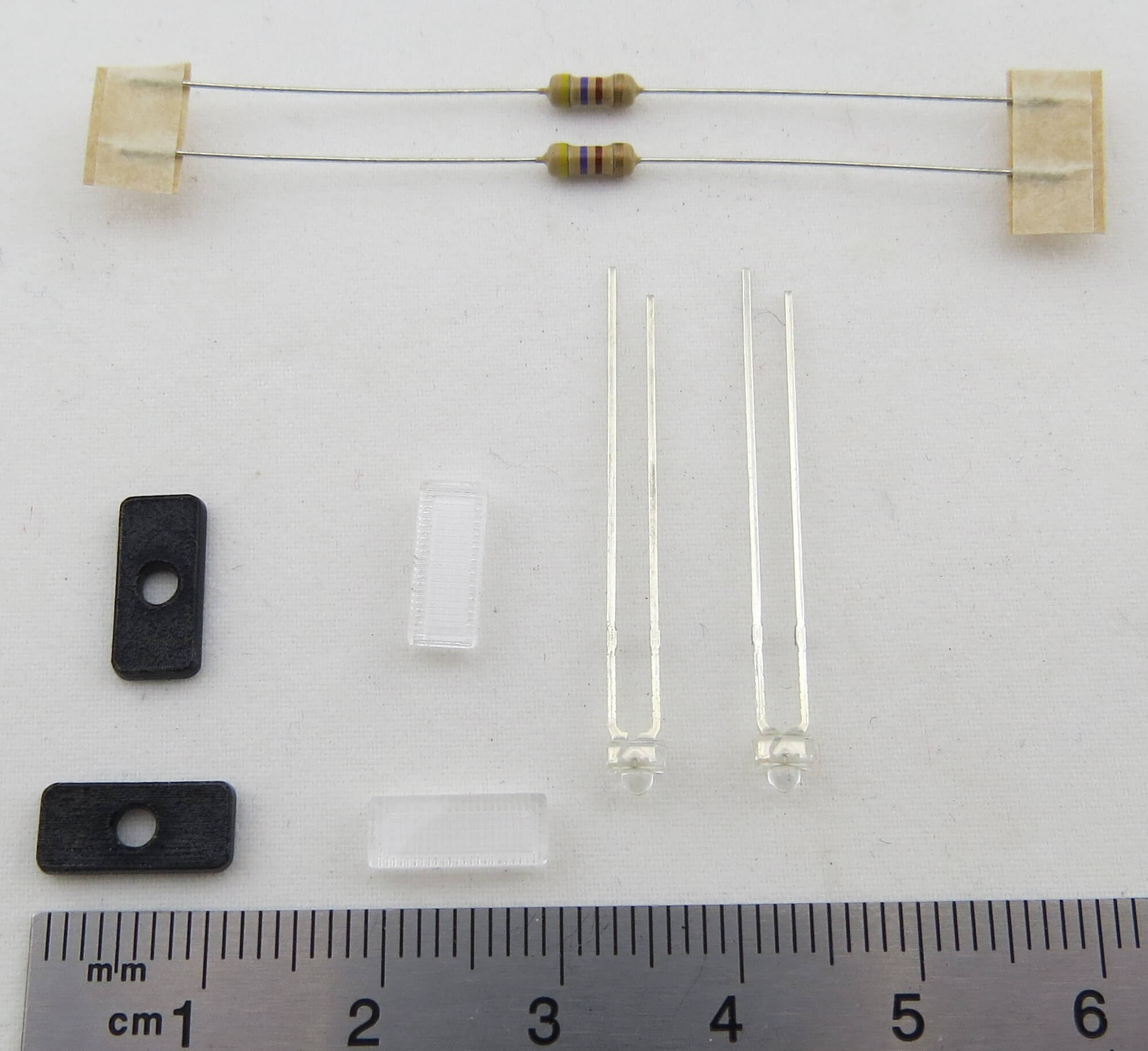 Positionsleuchten (2er Set) klar/orange mit LED