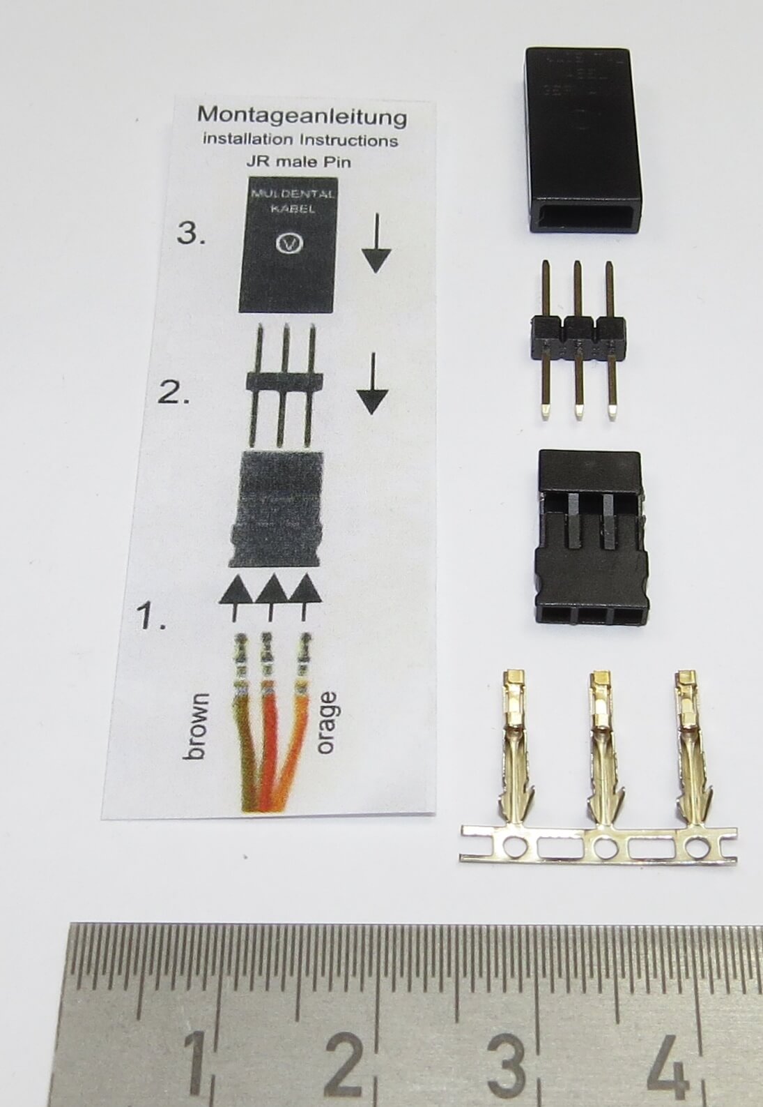 Servo-Kupplung JR/Graupner, Stift, 10 Stück                 