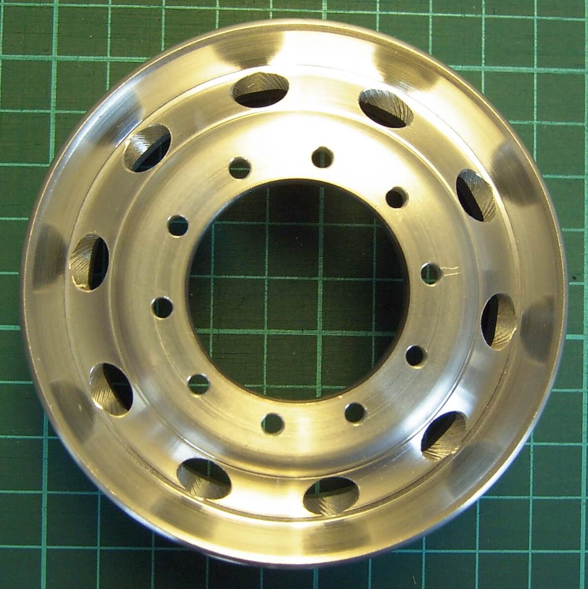 1x Alufelge Rundloch, Eurofelge 1:8 (218189)                