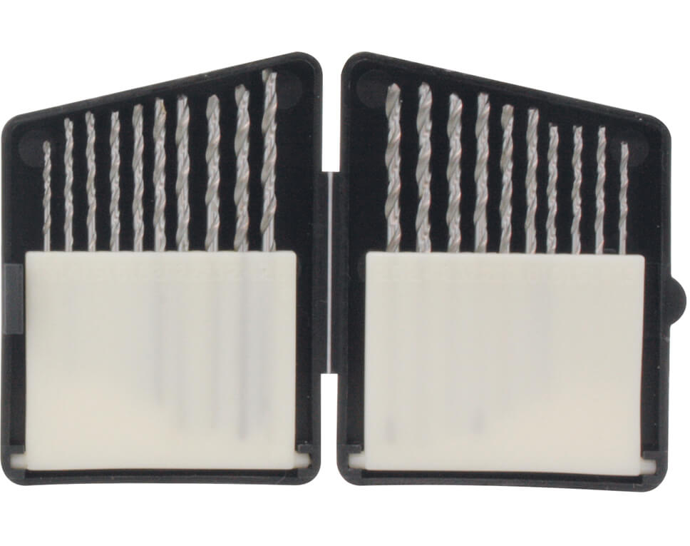 HSS-Spiralbohrer-Set 1,3-2,5mm (20-tlg.) Typ N, rechts      