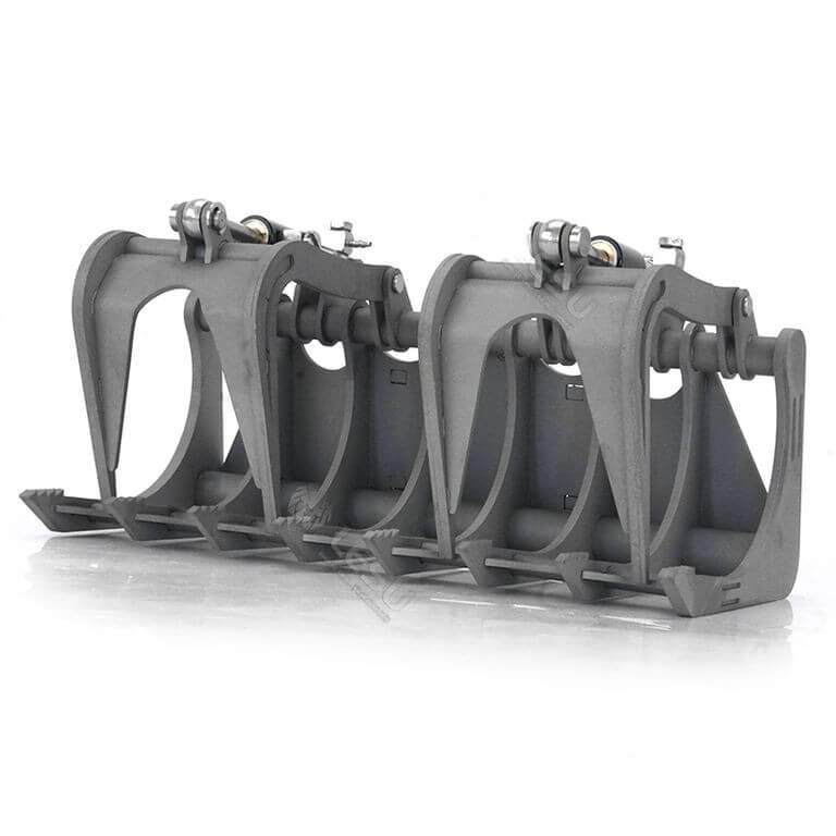 1:14 Zangenschaufel passend für Kompaktlader. Bausatz aus