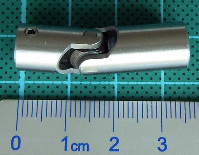 Kardangelenk 10mm Durchmesser, 15/20mm   Gesamtlänge        