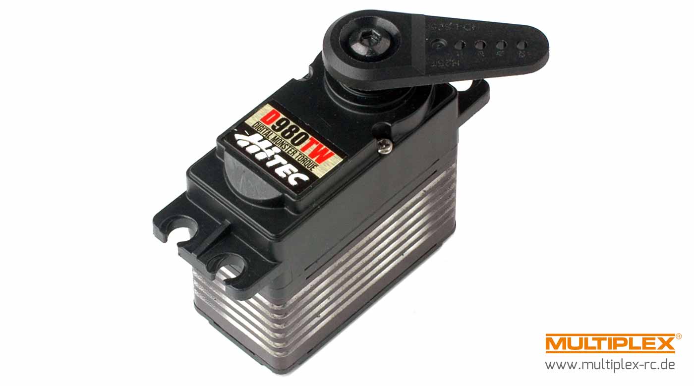 HITEC Servo D-980TW Digitalservo, Titan-Getriebe