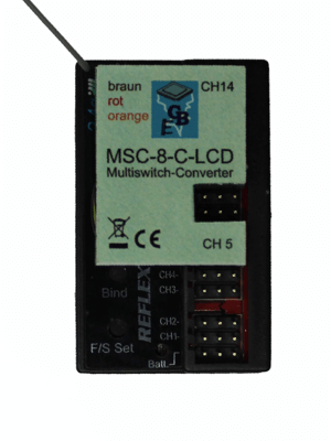 BEIER-Electronic Multiswitch Converter MSC-8-C-LCD          