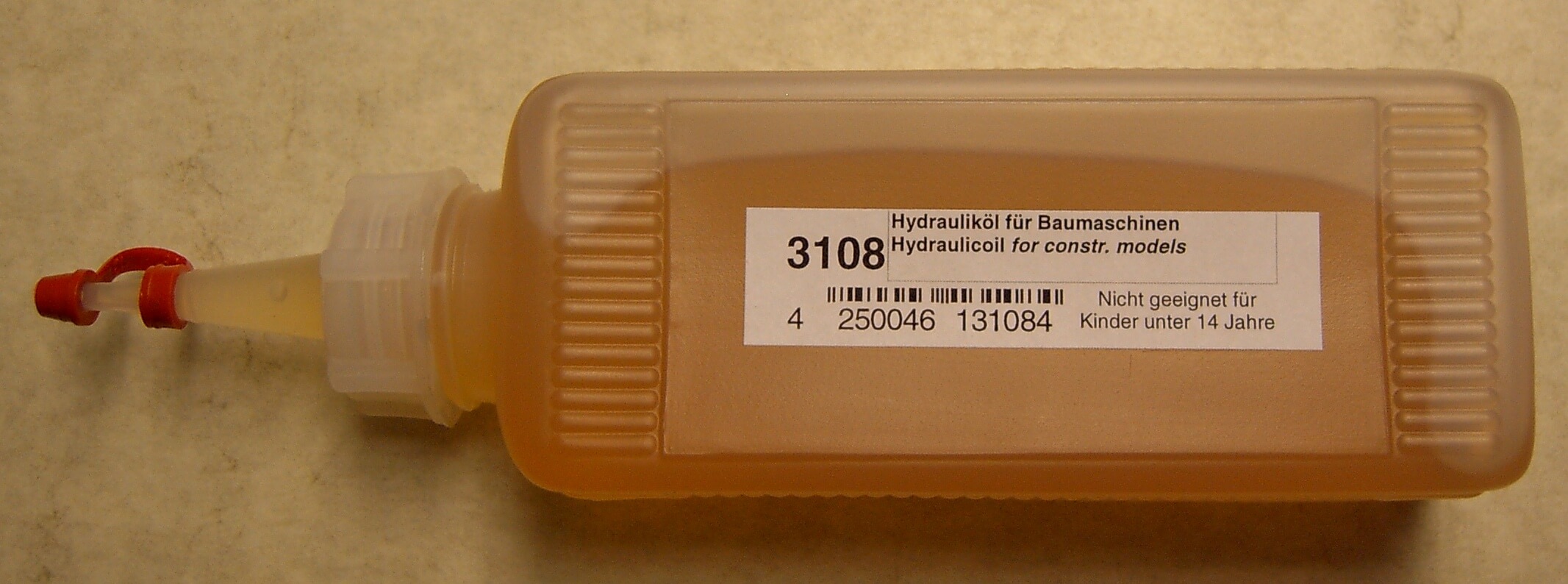 1x Hydrauliköl, 250 ml für Baumaschinen  (3108). Wedico     