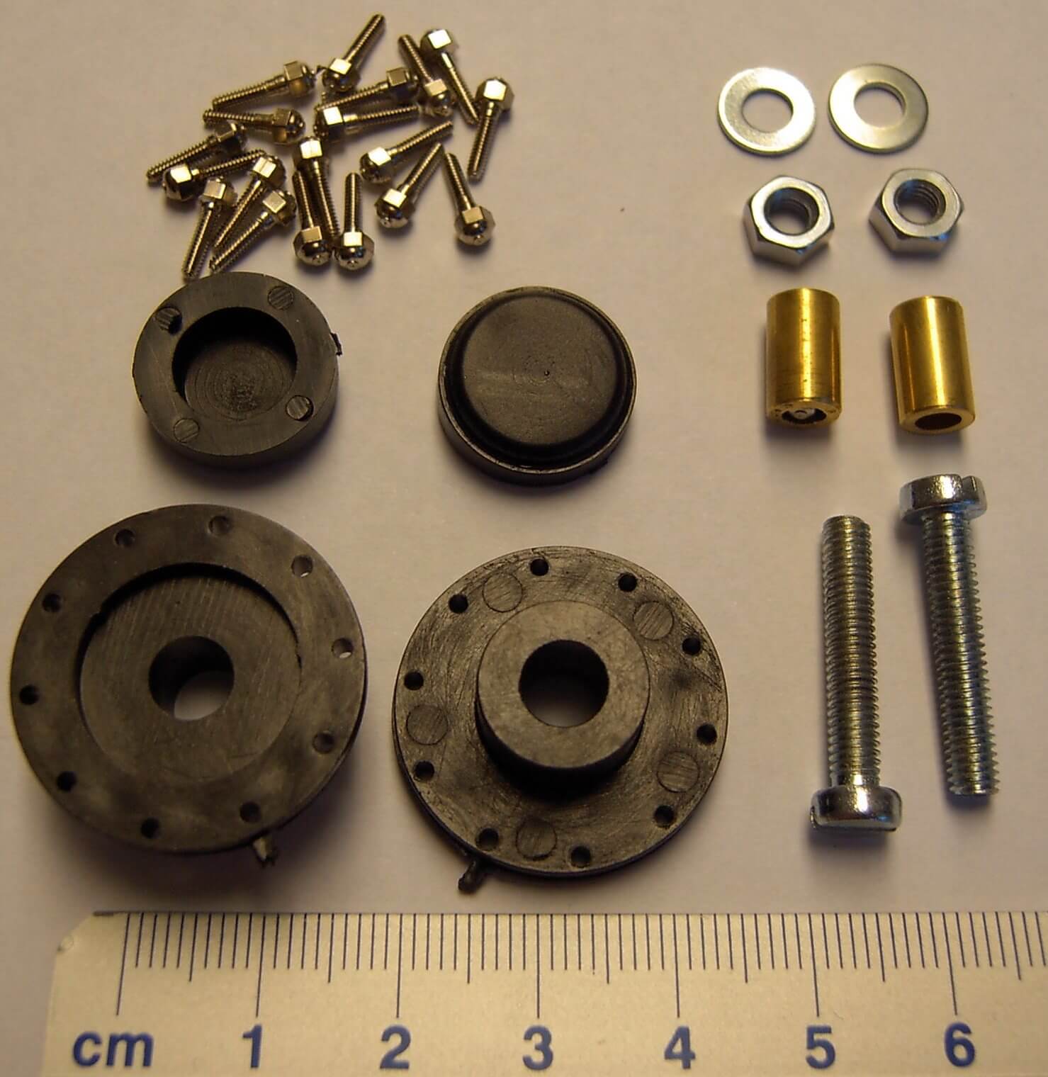 Felgenadapter (2 Stück) vorne für Eurofelgen (WDC-Größe),   