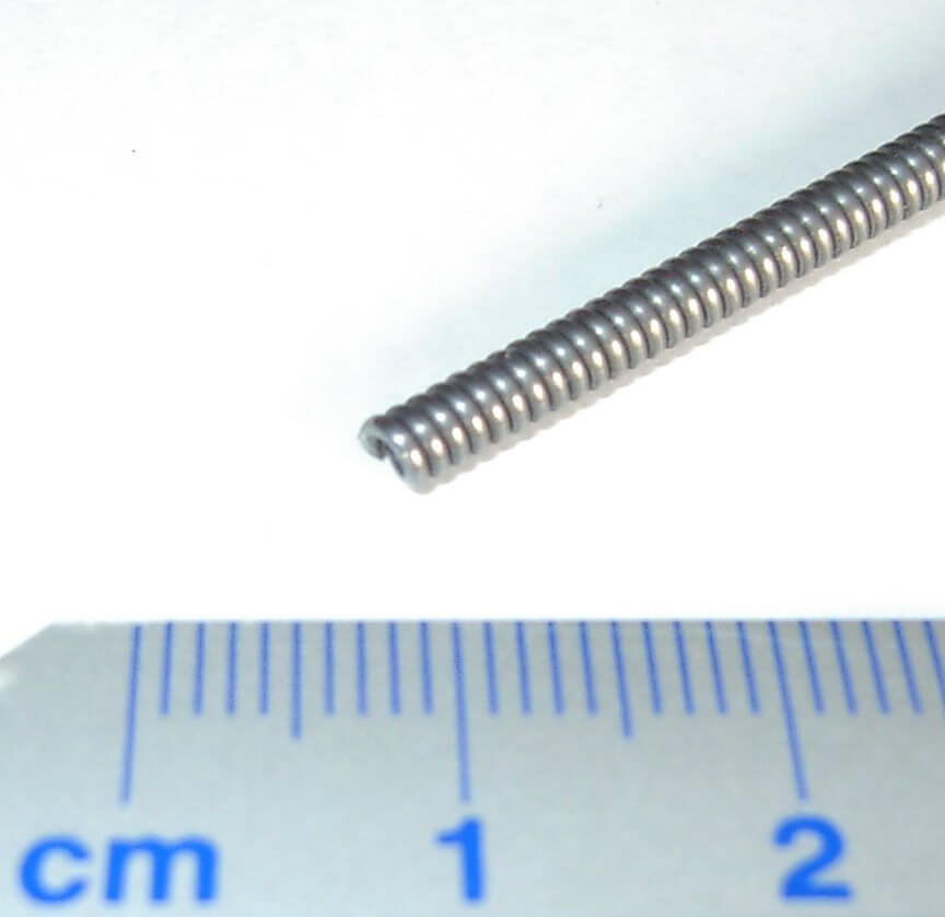 1x stabile Führungshülle für Bowdenzüge  (verzinkt) z.B.f   