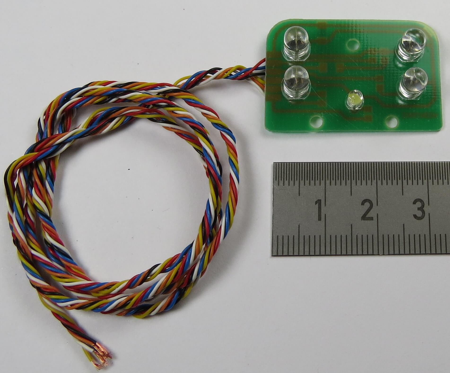 1 Rücklichtplatine 7,2V für CASCADIA von Tamiya