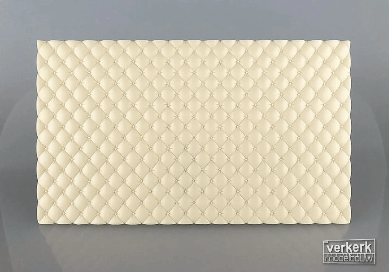 Verkerk Kunstoffplatte gestepptes Leder                     