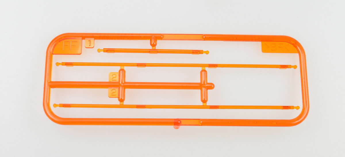 Spritzguss-Teilessatz FF-Teile orange Lampengläser 3190073  