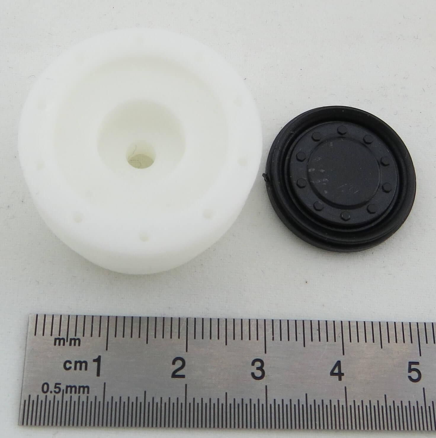 Nabe angetrieben Vorderachse, V2 mit Innensechskant 12mm    