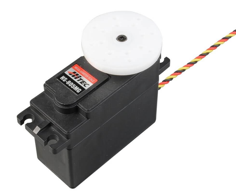 Servo HS-805MG (Hitec). Kräftiges Premium-Servo