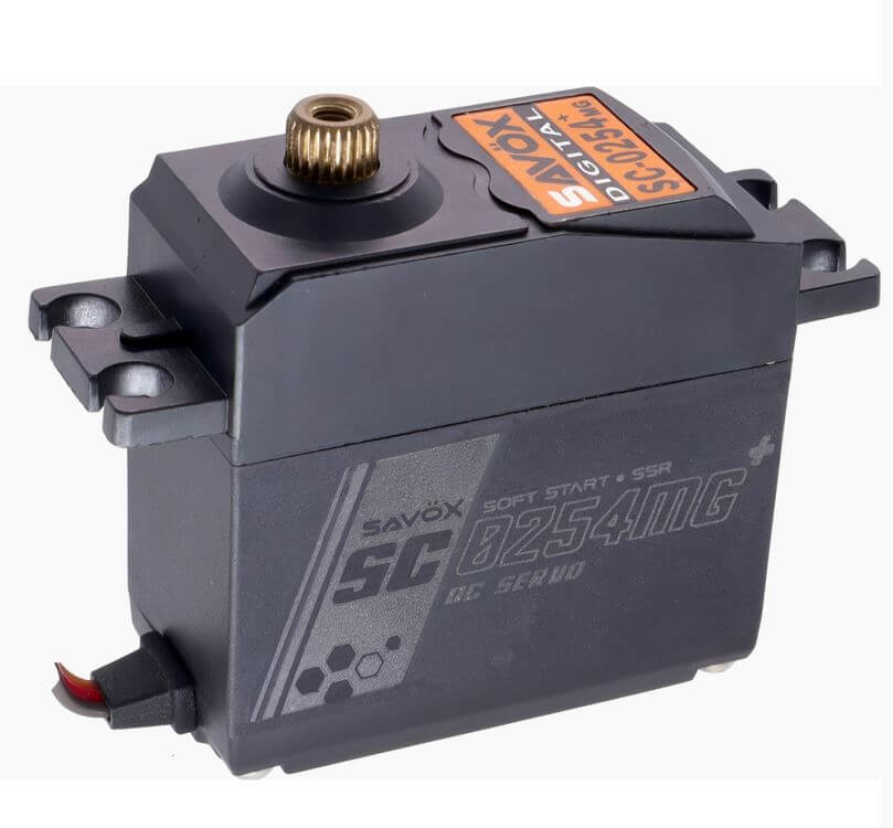 SAVÖX Servo SC-0254MG+ Digitalservo. Maße:40,7x20x39,4mm
