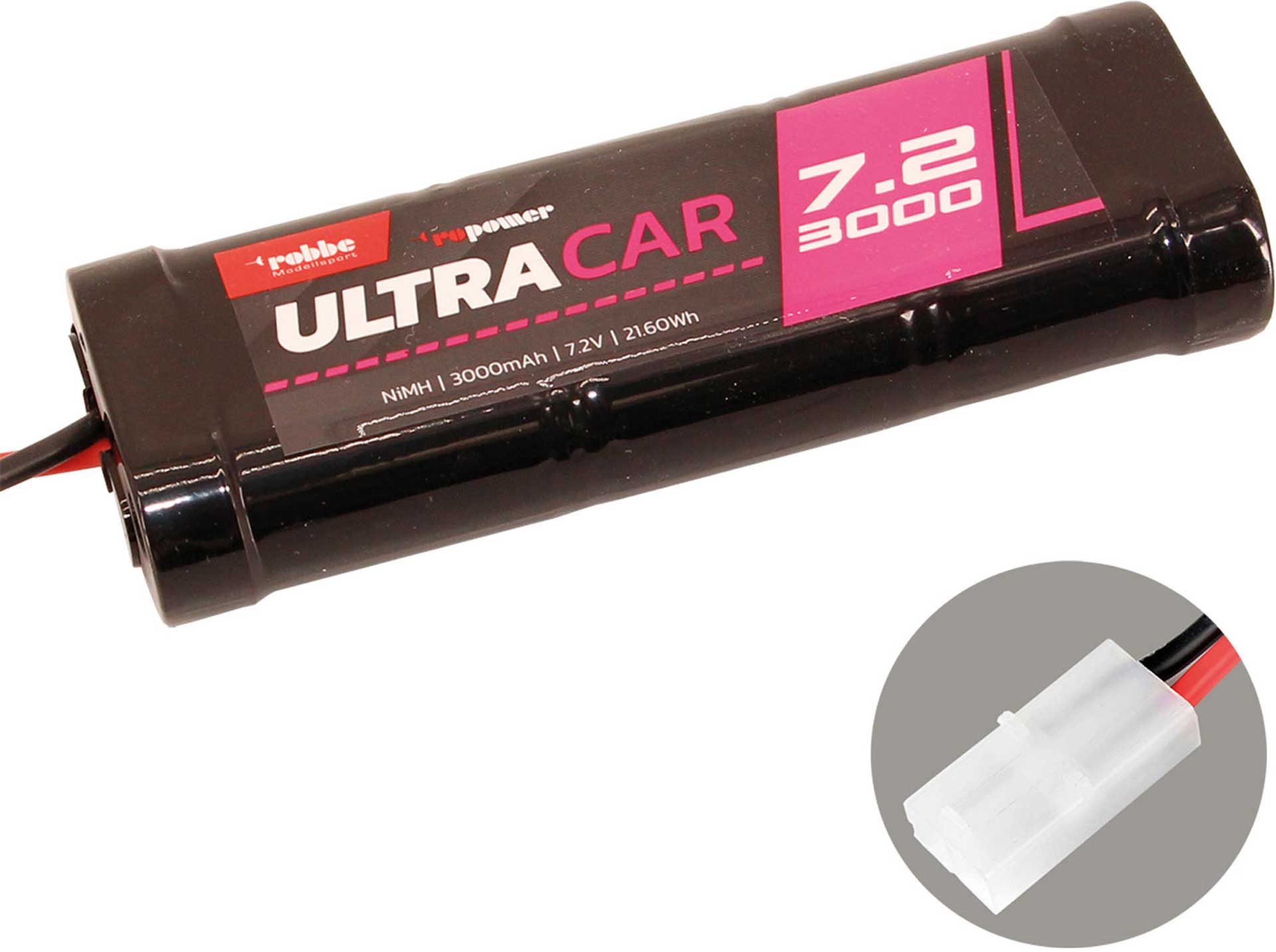 Racing-Akku-Pack mit SUB-C-Zellen, 7,2V 6 Zellen, 3000 mAh  