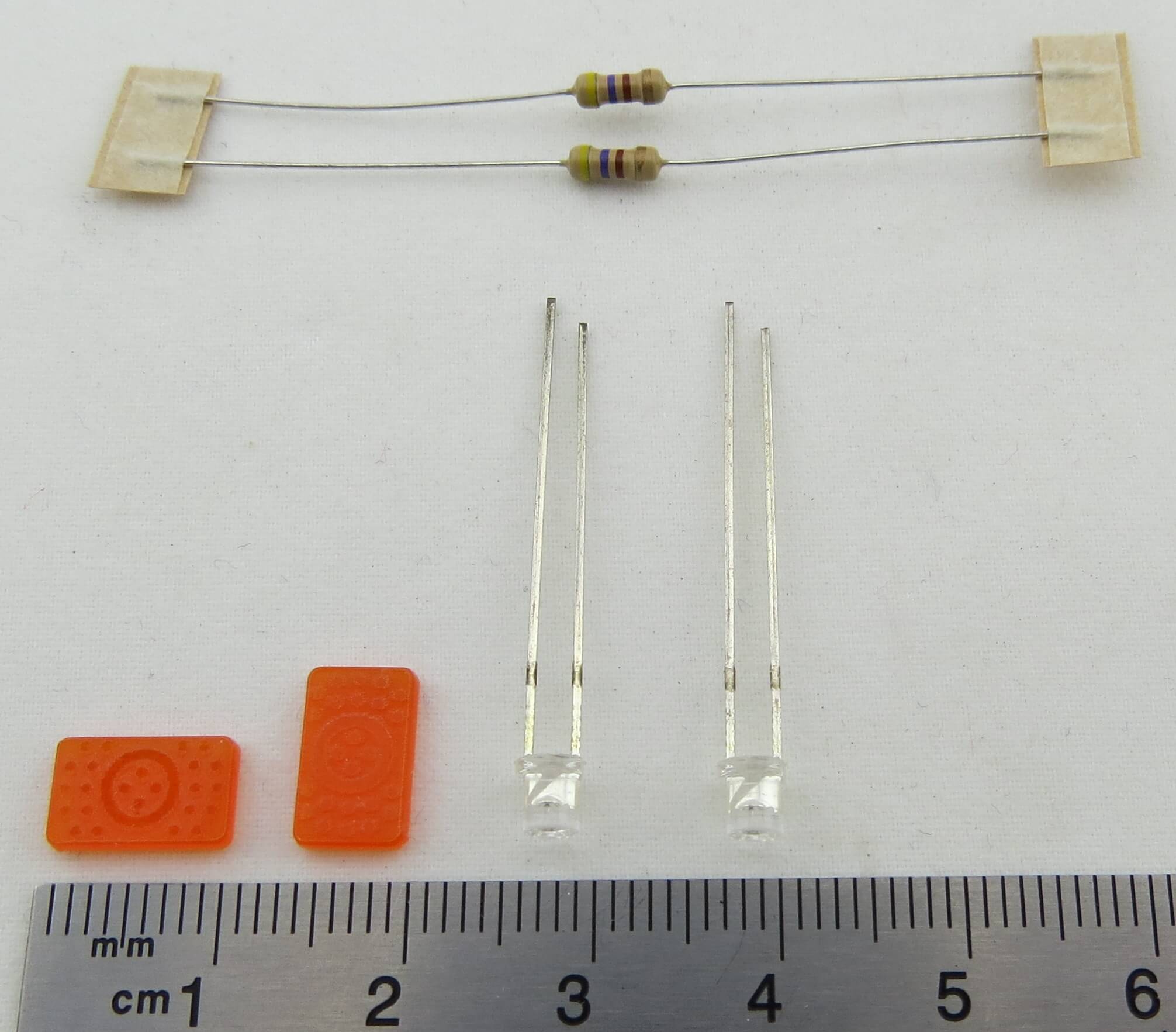 Positionsleuchten (2er Set) orange mit LED                  