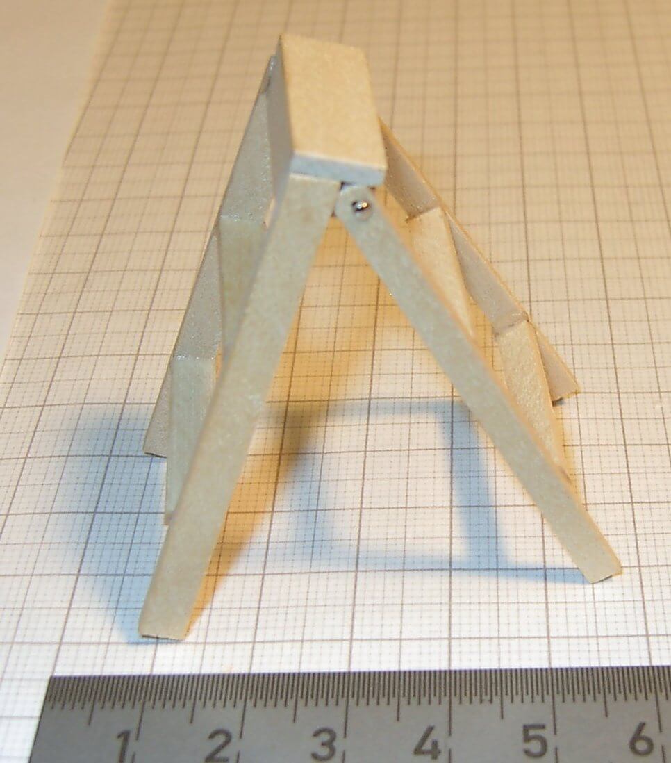 Holz-Bockleiter ca.6cm, Scharniernagel                      