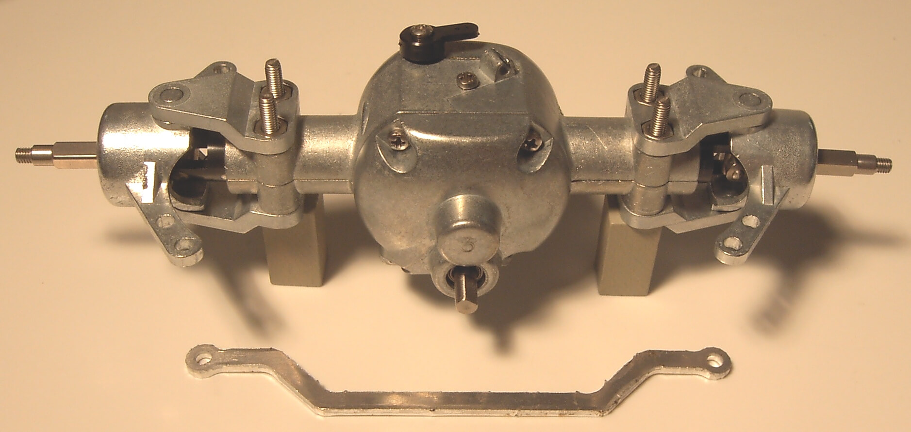 1x Sperrdifferential, Metall 2:1 Vorder- achse ohne         