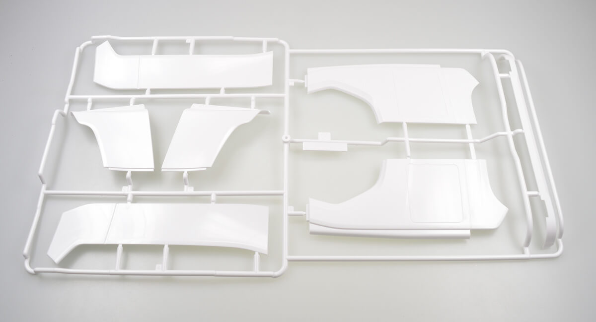 Spritzguss-Teilessatz K-Teile, weiss Verkleidung 31911554   