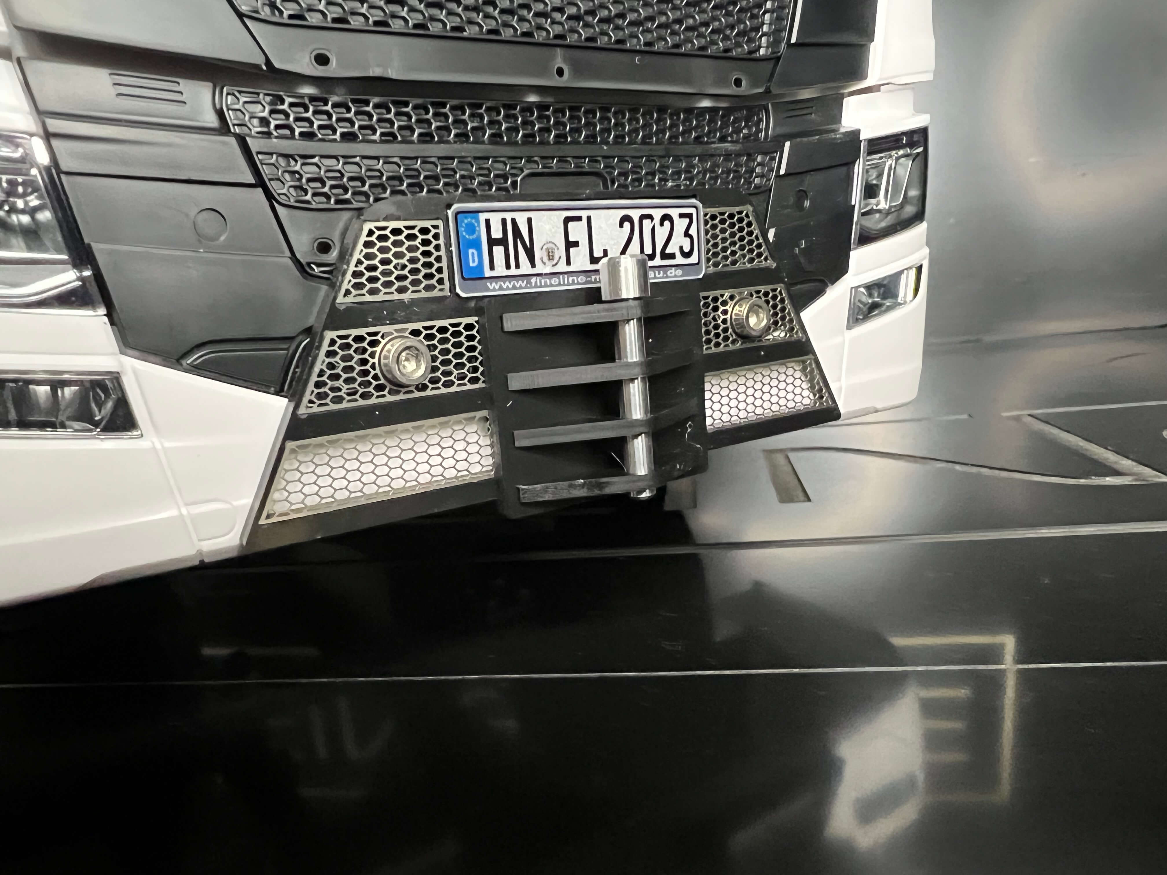 FineLine Schwerlast Kupplung No. 2 Tamiya Scania SLT schwa  