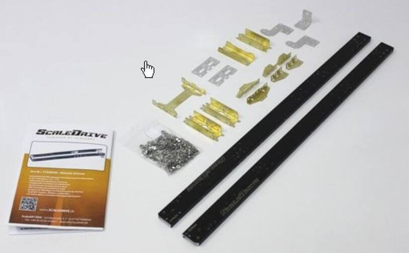 Rahmen Set 425mm -ScaleDRIVE-                               