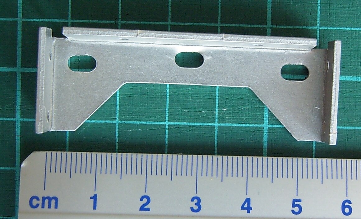 1x Traverse1 für Profi-Rahmen, Alu, (751 laut Bauplan)      