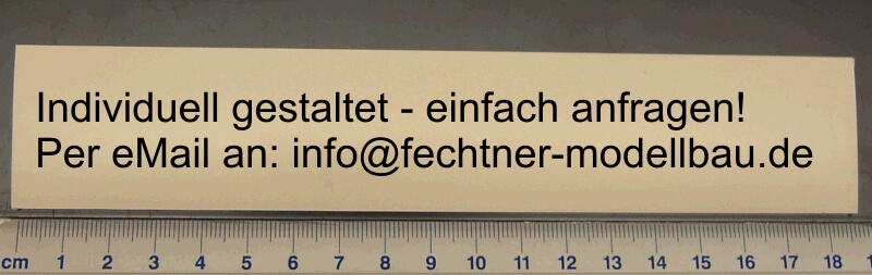 1 Schmutzfänger ca. 185x35x1mm mit individuellem Text/Logo  