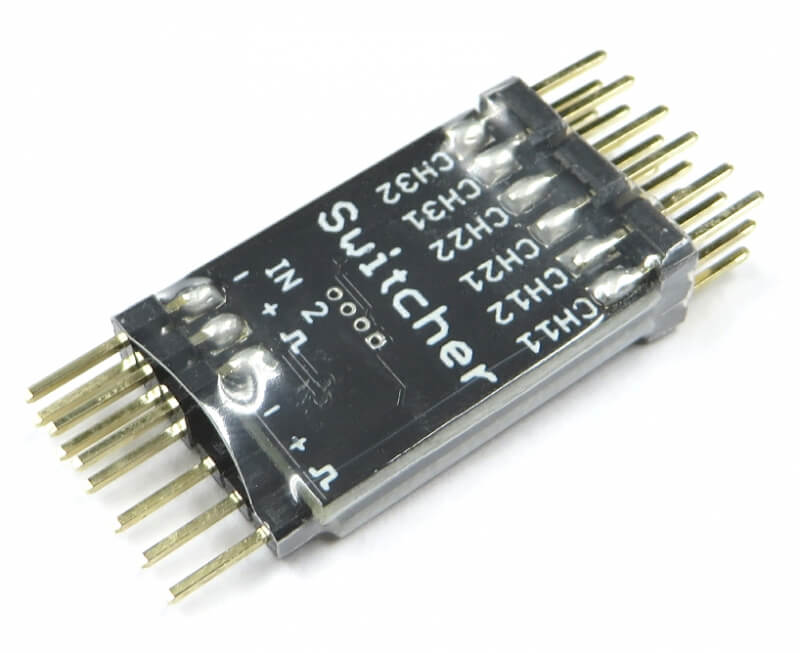 Programmierbarer Umschalter für 2 Kanäle - 3 Ebenen