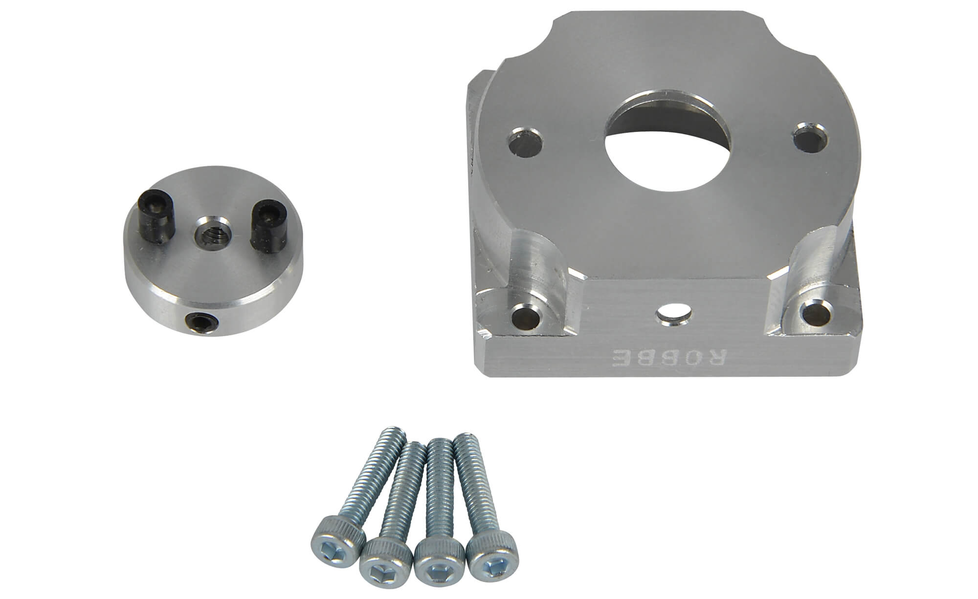 1x Motor-Adapter für Hydraulikpumpe und  TruckPuller-Motor.