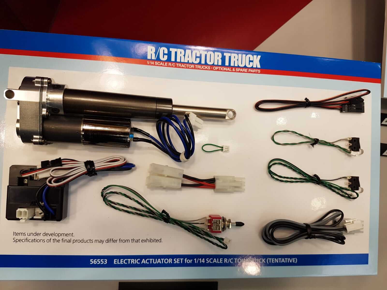 Tamiya ACU-Hebeeinheit für Abschlepper. Für Volvo Tow