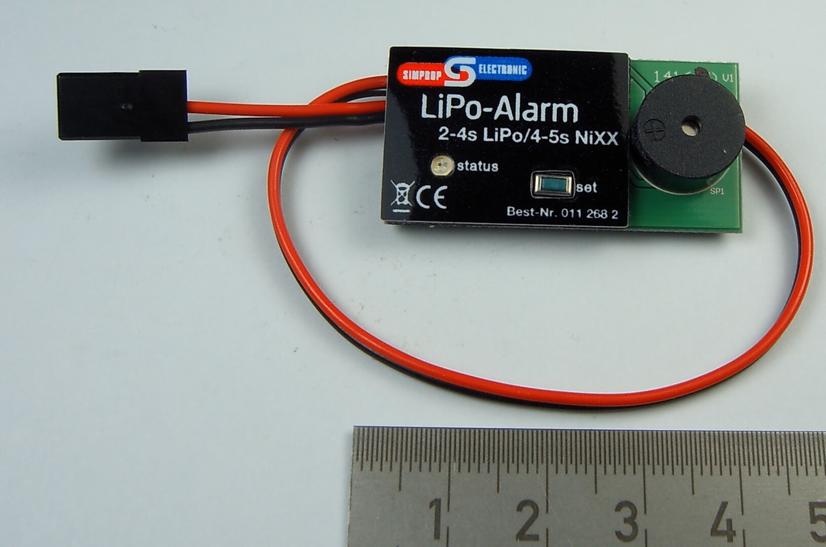 1 LIPO-Alarm 2-4s Lipos. Auch für 4-5s   Nixx-Akkus         