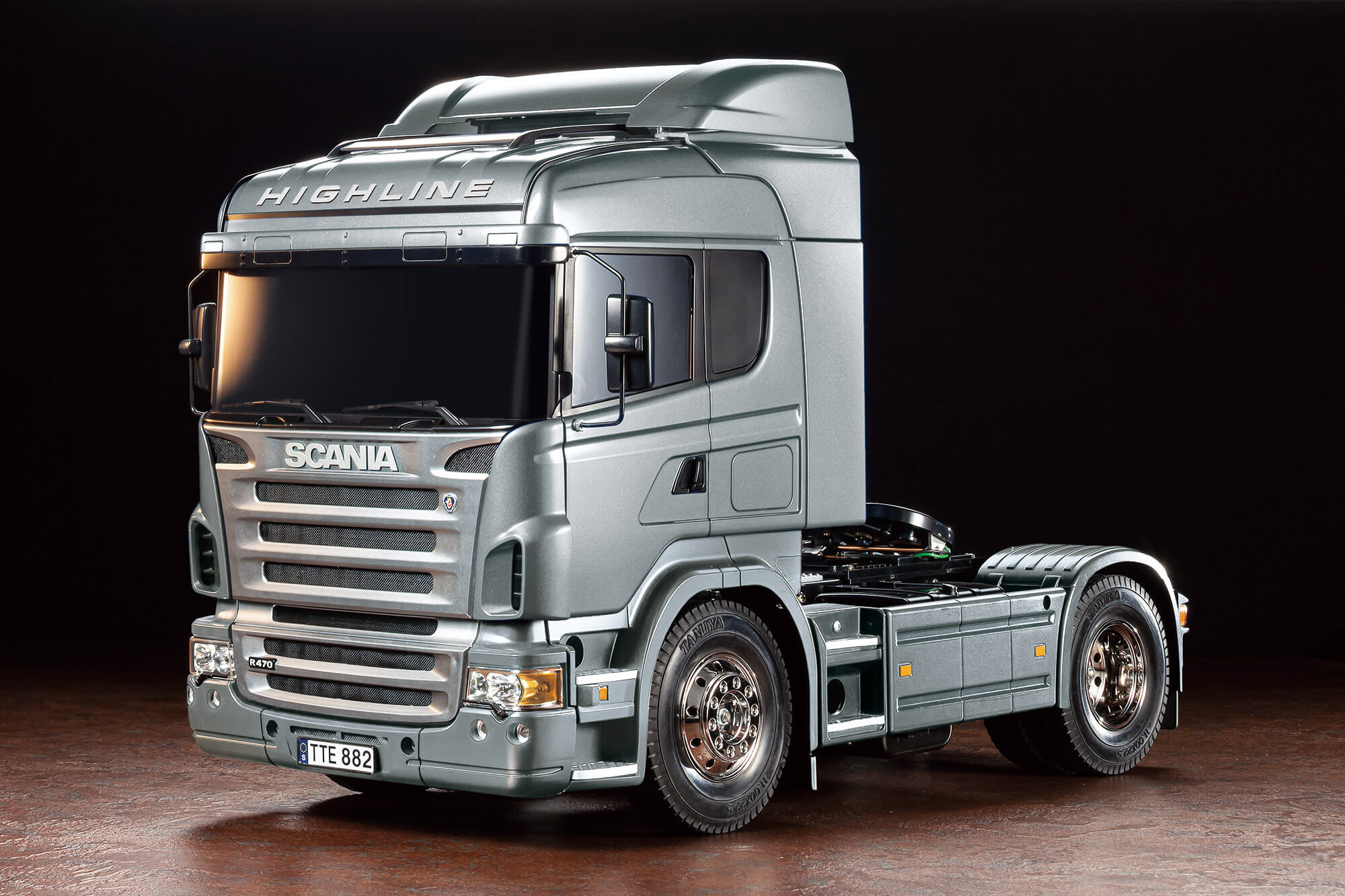 Tamiya Scania R470 (56364) Bausatz 1/14 Scania R470 silber  